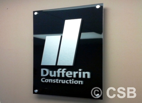 3-D Logo Office Wall Sign Calgary