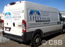 Calgary Affordable Wrap Cargo Van