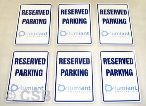 Calgary Custom Parking Signs