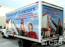 Delivery Box Truck Wrap Calgary