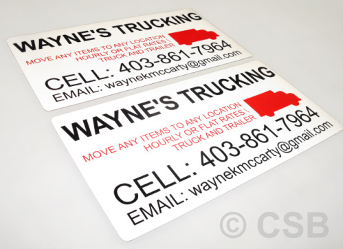 Door Magnetic Signs Production In Calgary AB