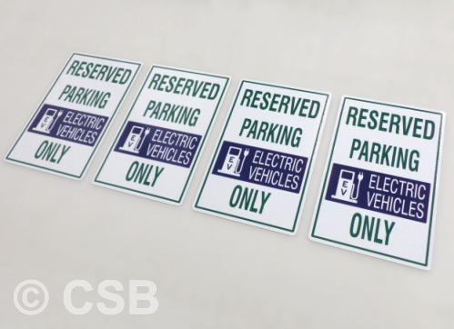 Electric Vehicle Parking Signs