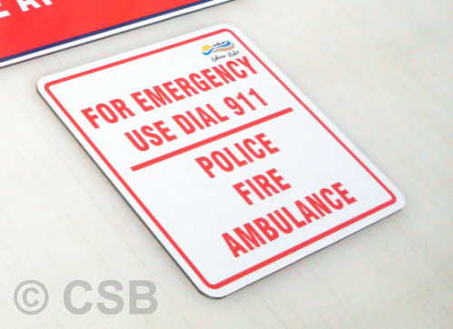 Emergency Call Signs