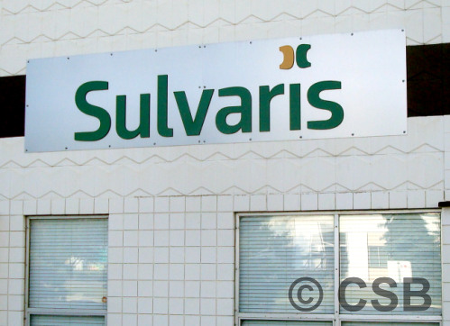 Silver Building Fascia Sign With Raised Letters In Calgary