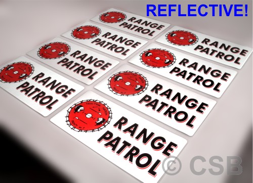 Specialty Reflective Car Door Magnets