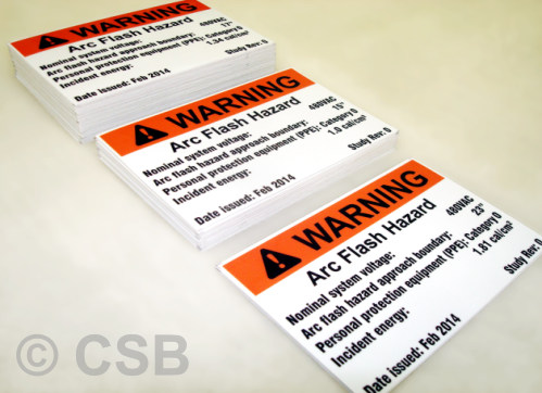 Warning Safety Stickers Printing Calgary